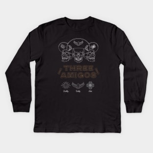 Viva los Amigos! Kids Long Sleeve T-Shirt